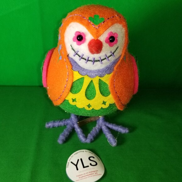 PIXAN Featherly Friends Decorative Bird, Dia De Muertos 2024 Target NWT - Picture 1 of 4